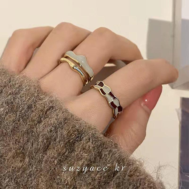 Korean-American 2025 Niche Design Women's Adjustable Luxury Ring
