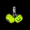 Halloween Copper Cute Double Pumpkin Pendant Noctilucent Charm Beads Fit Bracelet Pendant Women Diy Fine Jewelry Party Gifts