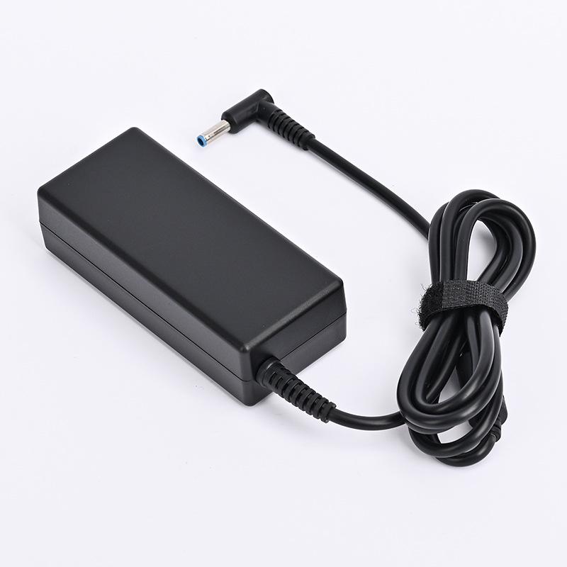 Compatible 65W HP Laptop Power Adapter, 19.5V 3.33A, 4.5*3.0mm Blue Tip, Low Temperature