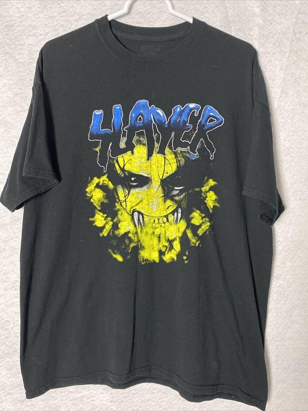 Slayer Graphic Band Shirt Black Short Sleeve Unisex Tshirt Reprint S5XL KH7935 S