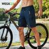 Pantaloncini da Ciclismo da Uomo con Fondello Imbottito per Mountain Bike, Escursionismo su Sentiero, Sport all'Aperto