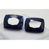 Natural Ceylon Blue Sapphire Cushion Cut 20.65 Ct CERTIFIED Loose Gemstones Pair