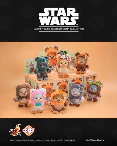 Toys ZAKKA Cosby Plush Star Wars Ewok Story Trading Series Box 8
