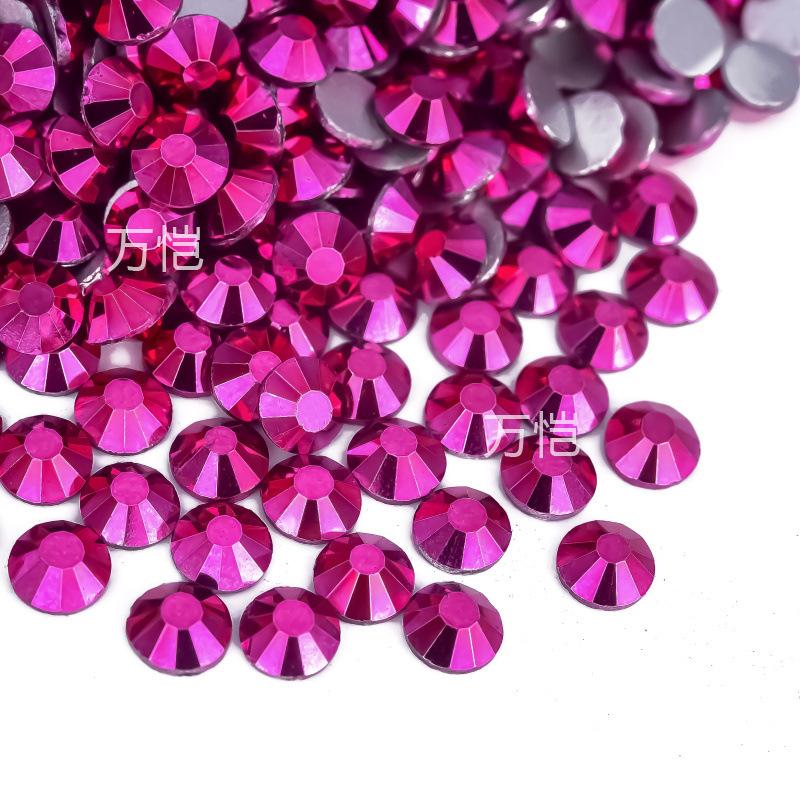 Ss3-Ss16 Mixed Size Flat Bottom Drill, Mobile Phone Case Diy Sticker Diamond Crystal Glass, Creative Nail Art Jewelry Accessories