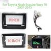 9/10.1 INCH For 2014-2017 Toyota NOAH Esquire Voxy Car Radio Fascias GPS Android Stereo Player 2 Din Head Unit Panel Dash Frame