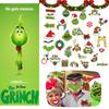 Green Grinch Christmas Party Photo Props Funny Decorative Supplies For Party