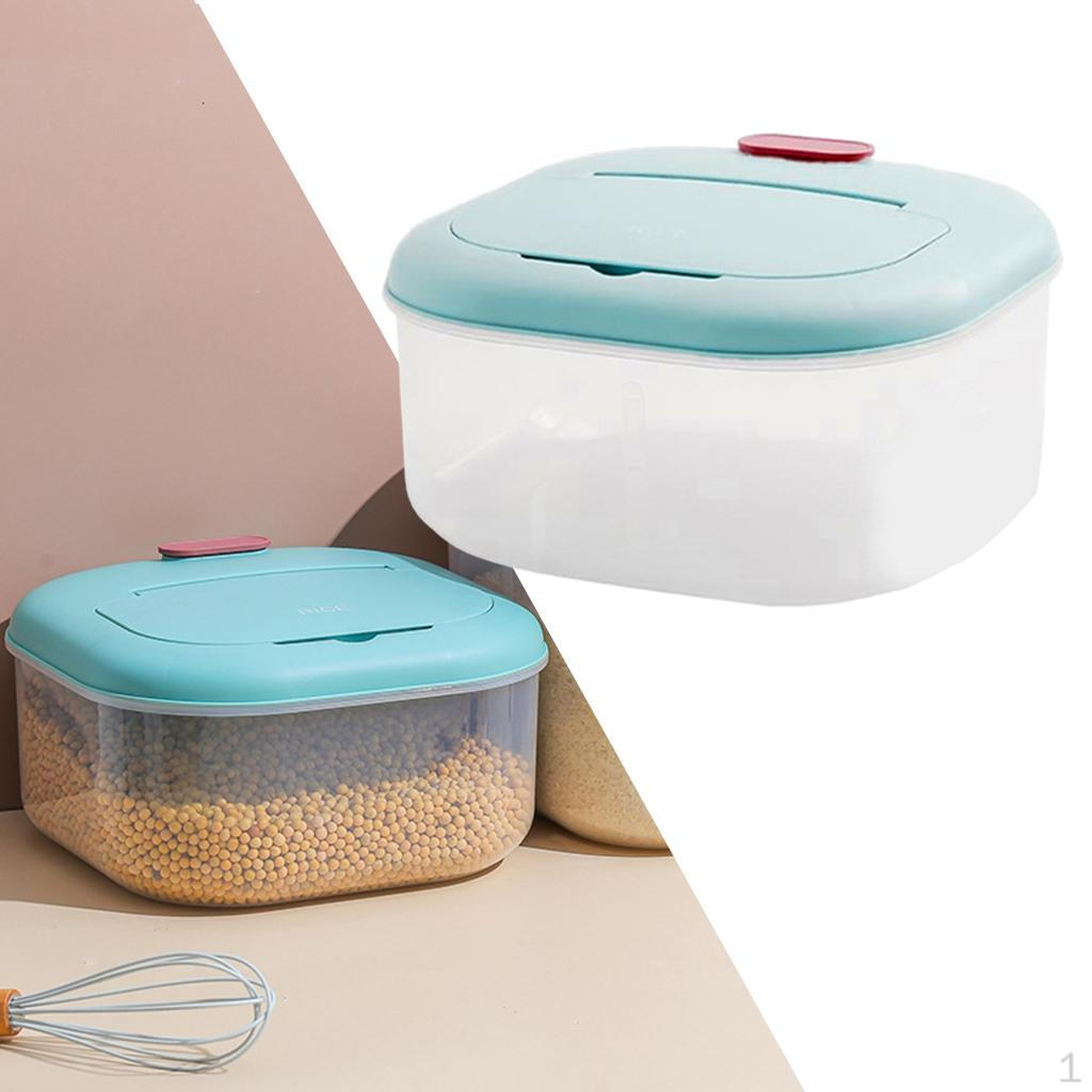6KG Rice Storage Container Cereal Saving for Kitchen Supplies