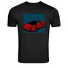 Red Supercar Exotic Sports Car Illustration Graphic T-Shirt