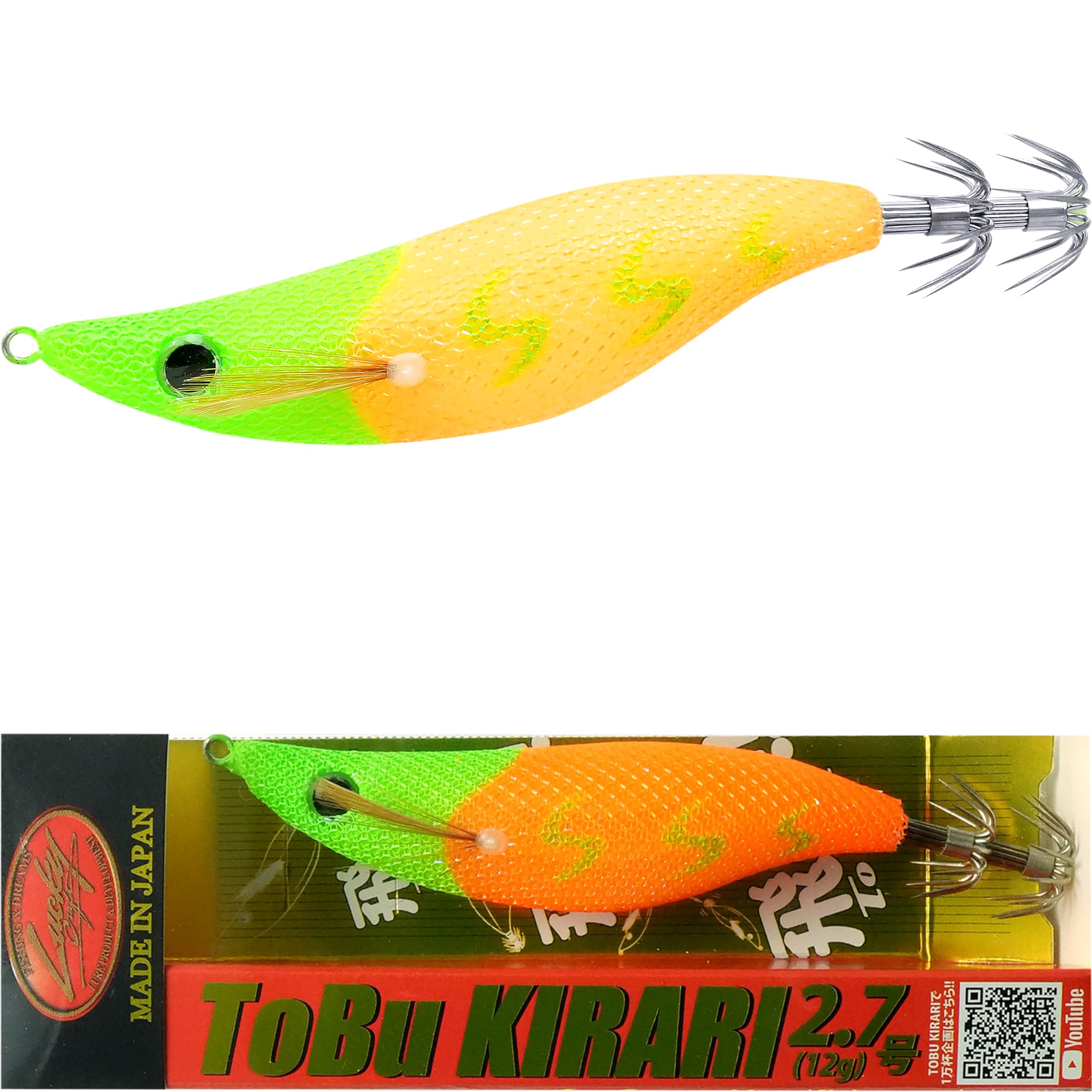 

Lucky Craft Tobu Kirari Fully Egi GBR Wakura Carrot 2.7 Weight-Shifting (2846 Shrimp)
