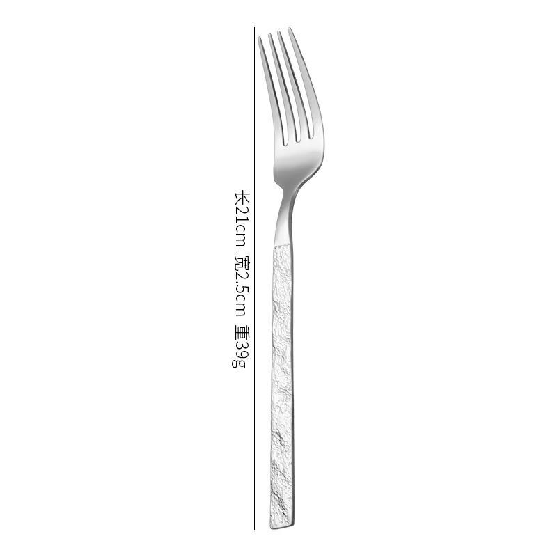 ZISIZ Stone Pattern Cutlery Set
