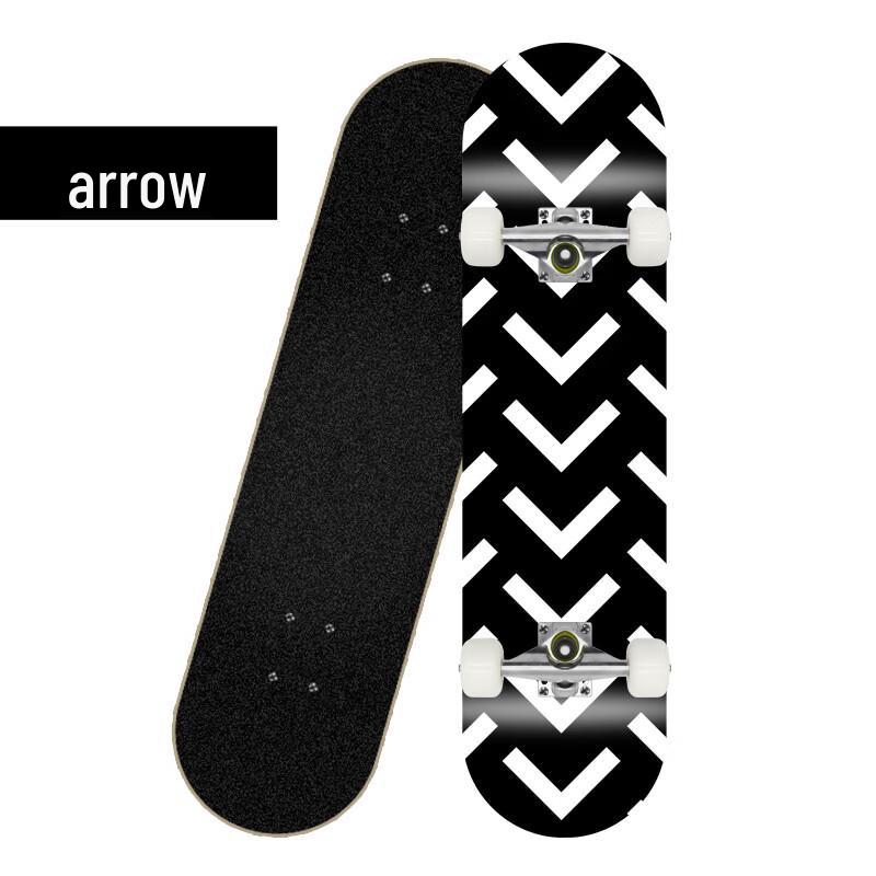 Hengshilong Double Kicktail Pro Skateboard