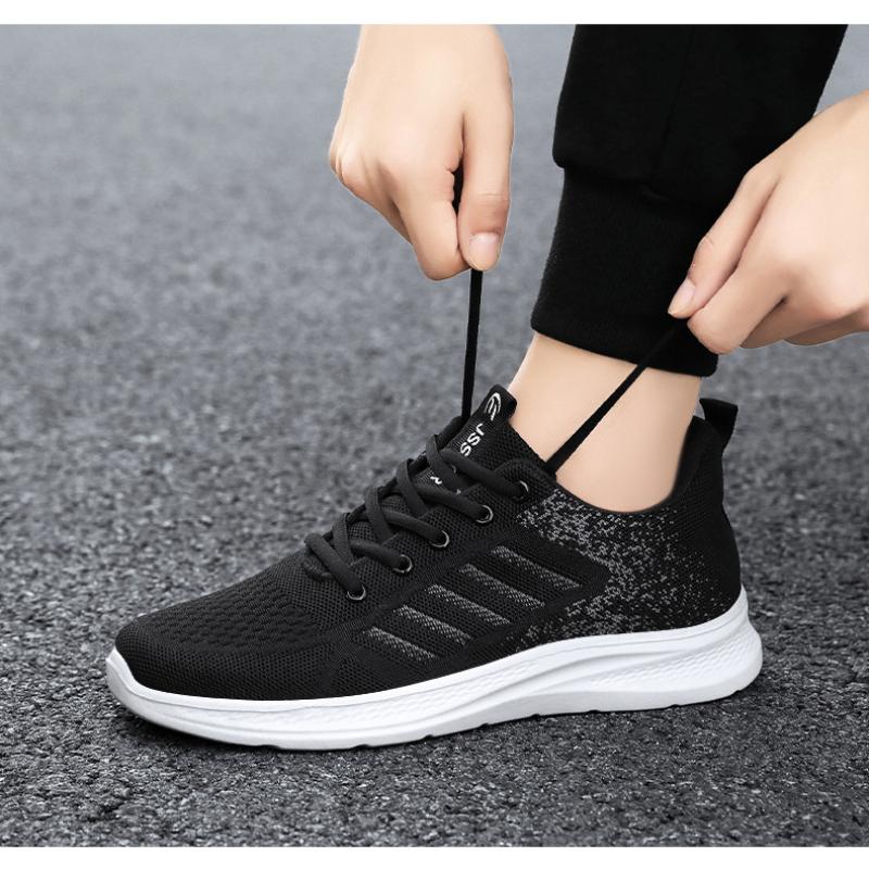 Fashion Running shoes for men 2024 spring new single shoe casual Korean version breathable soft sole wear-resistant sports shoes 39-44