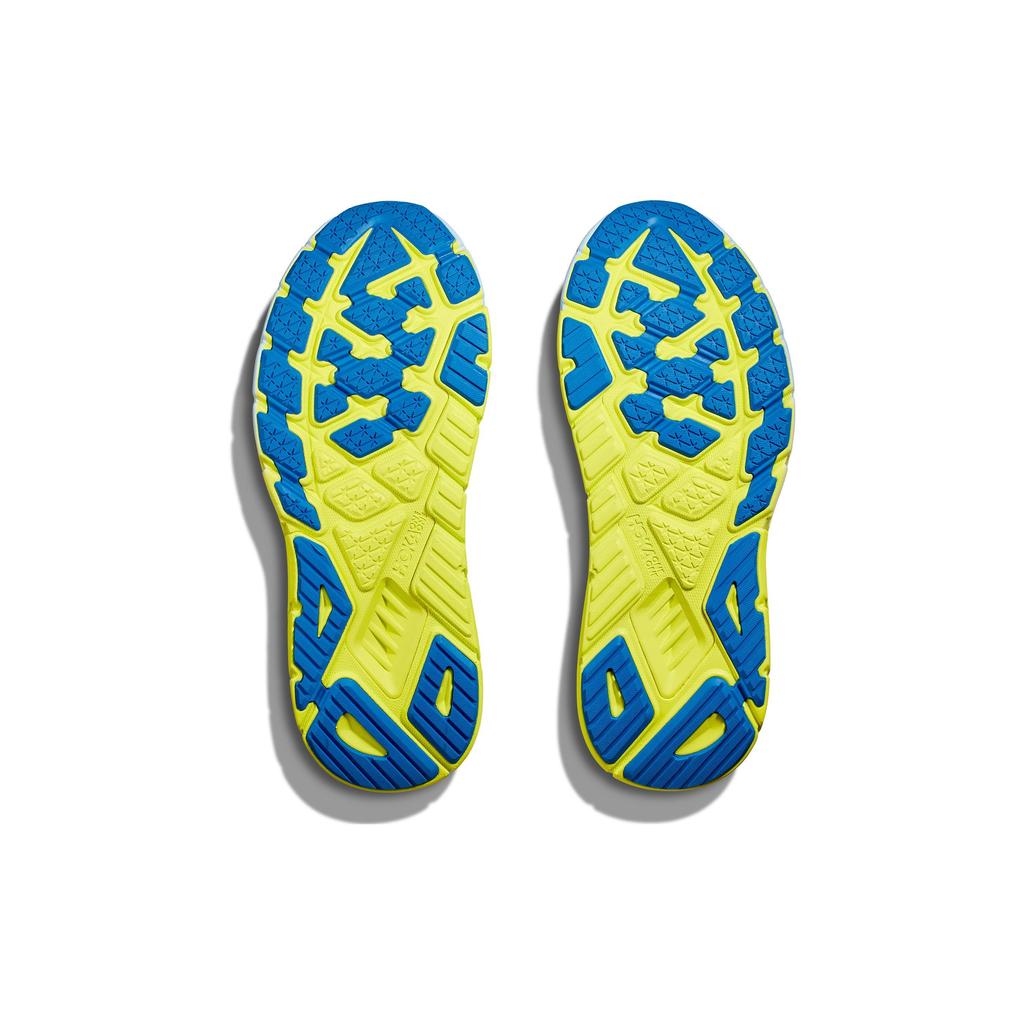 HOKA One One Arahi 6 Komfortable Sklisikre Slitesterke Lavsko Løpesko Menn Løpesko Isblå Nattlysgrønn 1123196-IWEP