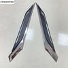 Front Head Light Lamp Eyebrow Leaf Board Decoration Cover Trim For For TOYOTA RAV4 RAV 4 XA50  - 2024 ABS Chrome Accessories