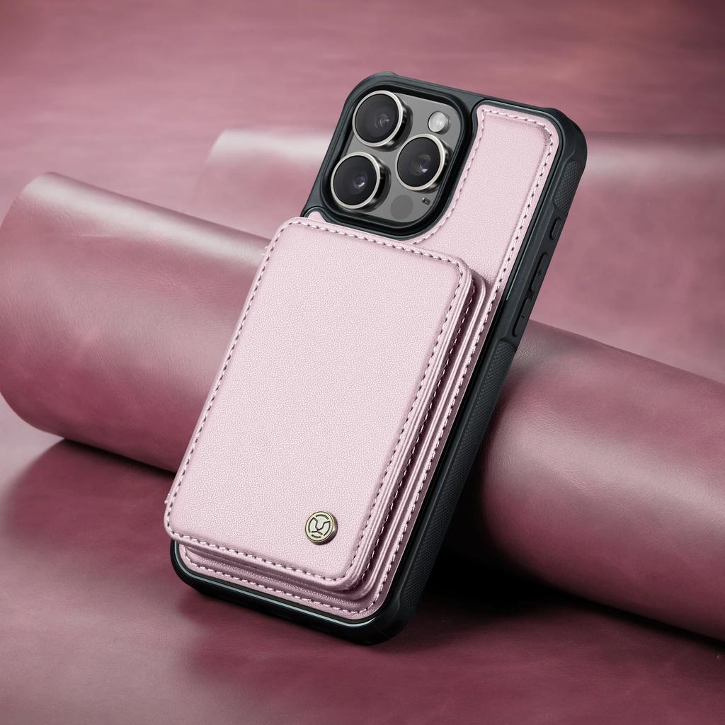 2 in 1 Magnetic Cards Solt Detachable Wallet Leather Case For iPhone 16 Pro Max 15 14 Plus 13 12 11 7 8 SE 2022 Bag Pocket Cover
