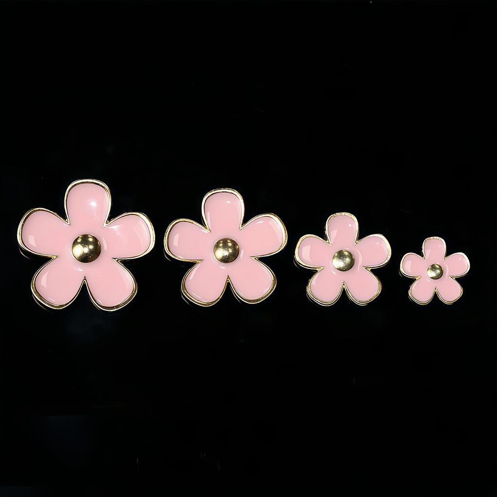 10Pcs Car Outlet Vent Metal Clip Clasps Car Air Freshener Conditioning Small Daisy Phone Case Interior Decoration Accessories