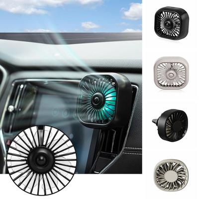Heat Dissipation USB Cooling Fan Plastic Car Rear Seat Fan Portable Car Air Outlet Fan  Summer