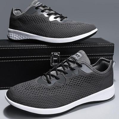 38-48 Sportschuhe Herren Mesh Atmungsaktive Sport-Freizeitschuhe Große Herren-Fitness-Laufsportschuhe
