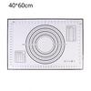 Multiple Sizes Silicone Baking Mat Heat-Resistant Baking Oven Sheet Liner Non-Stick Cookie Pastry Pizza Dough Pad Kitchen Supplies