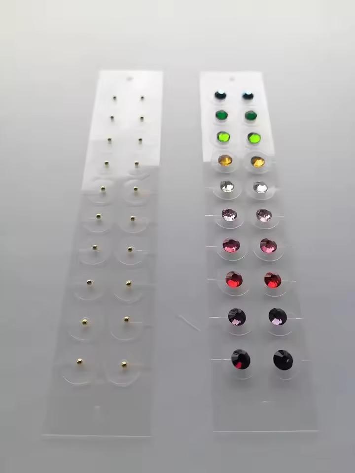 Energy Stone/Magnetic Bead/Crystal Ear Point Patch Relieve Stress Anti-allergic Magnetic Therapy Auricular Points Pressure Paste