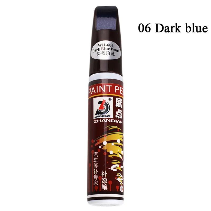 Car Paint Scratches Repair Pen Brush Waterproof Paint Marker Pen Car Tyre Tread Care Automotive Maintain Black White Red Silver