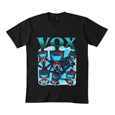 Vox Çoklu Ekran Kolajı Hazbin Hotel Tişört