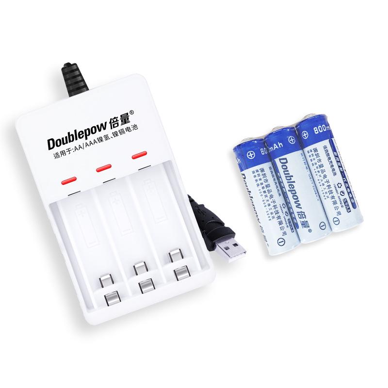 Set Triplu de Nu. 5 Baterii Reîncărcabile: 3 x 800mAh AA1.2V pentru Telecomandă Jucărie