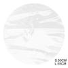 Waterproof Round Transparent Tablecloth PVC Table Pad Dining Table Table Cover  Household