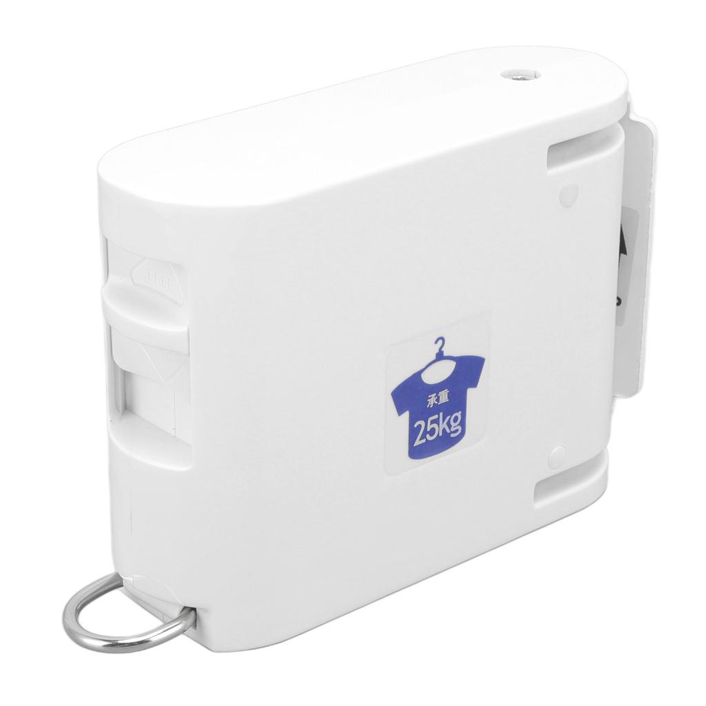 4.2m Thickened Retractable Clothesline Concealed Positioning Buckle Indoor Room Wall Mounted