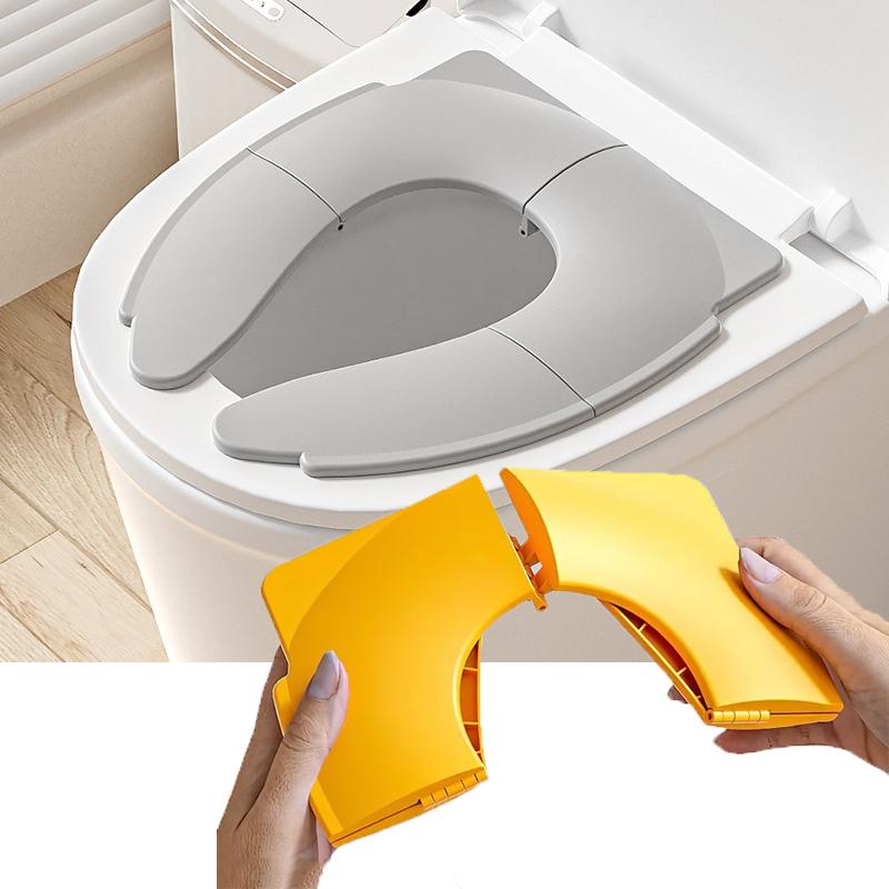 Baby New Travel Toilet Training Seat Folding Potty Seat Toddler Portable Kids Travel Potty Seat Pad Urine Assistant Cushion