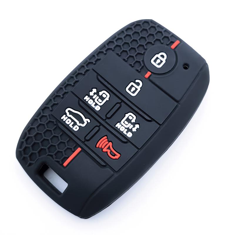 Car Remote Key Case Cover Fob Shell For Kia New Sedona Grand Carnival Snugly Sorento L580 Doule Carnival 6 Buttons Accessories
