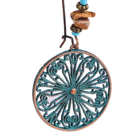 1 Pair Earrings Vintage Drop Fashionable Long Bohemian Earrings Set Boho Jewelry For Travel