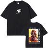 Anime Fairy Tail Natsu Dragneel Cool Cartoon Graphic Print Unisex Casual Vintage Loose‑Fit Crew‑Neck Short‑Sleeve T-shirt