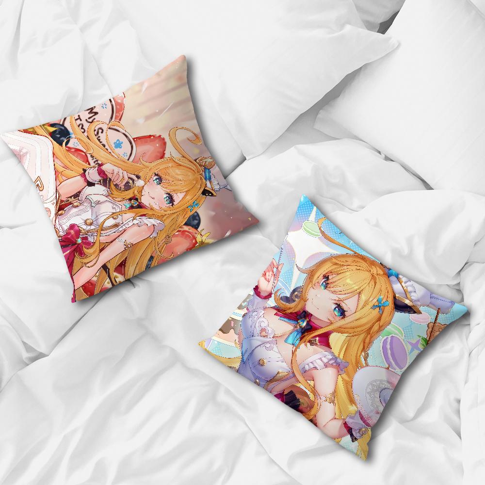 Spiel Bequemer weicher Kissenbezug für Sofa Fanart Escoffier Genshin Wohnzimmer Heimbüro Dekor Schutzhüllen