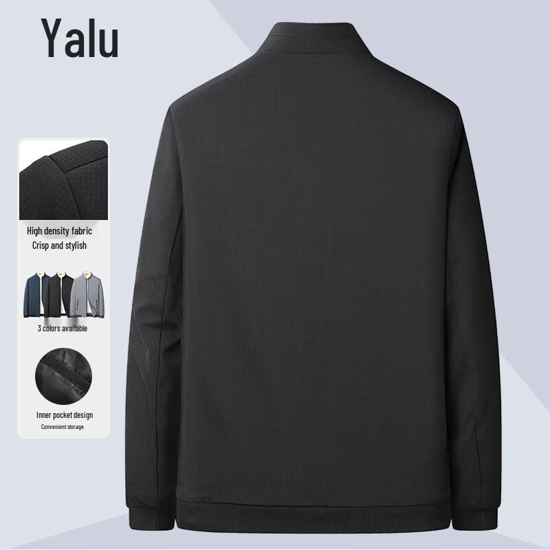 Ya Lu Men's Stand Collar Business Casual Jacket