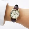 Casio STANDARD Quartz Movement Watch Women's Watch Coffee Watch Dial LTP-V005GL-9AUDF
