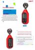 UNI-T UT363/UT363BT Digital Anemometer: Wind Speed Meter & Measurement Instrument