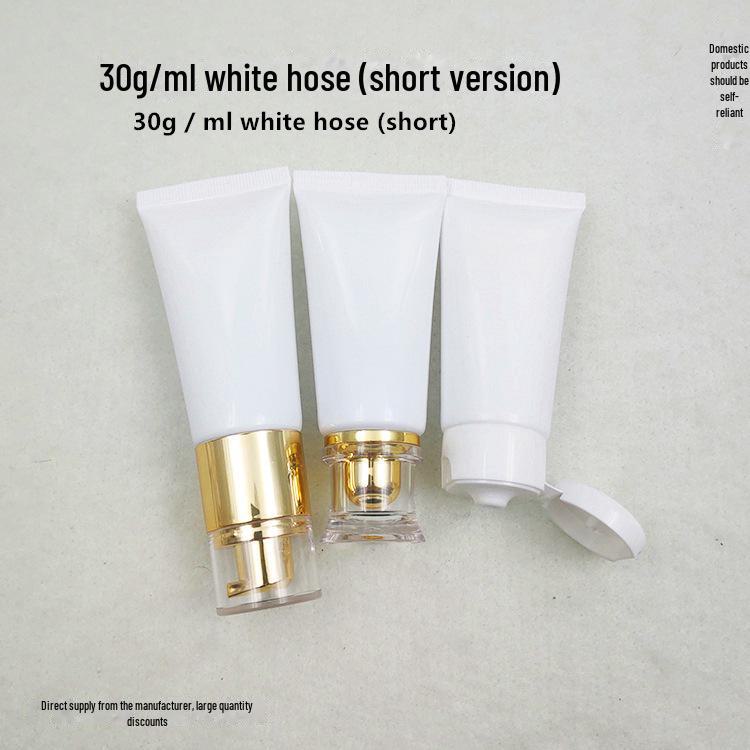 30g/30ml Skin Care Shampoo & Lotion Clear Tube Packaging