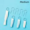 100pcs High Temperature Resistance Jump Rings Pyrography Wire Tips Wire  Ceramic Jewelry