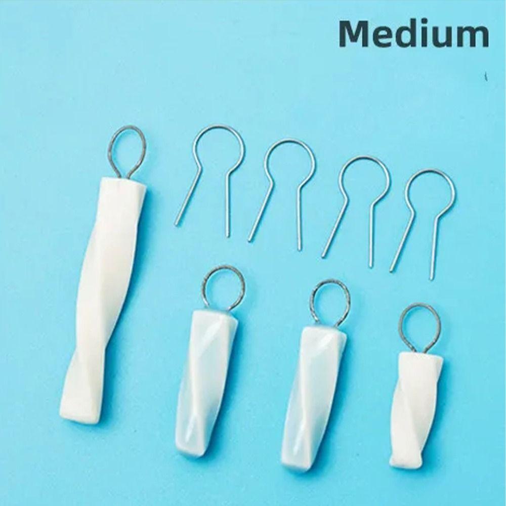 100pcs High Temperature Resistance Jump Rings Pyrography Wire Tips Wire Ceramic Jewelry