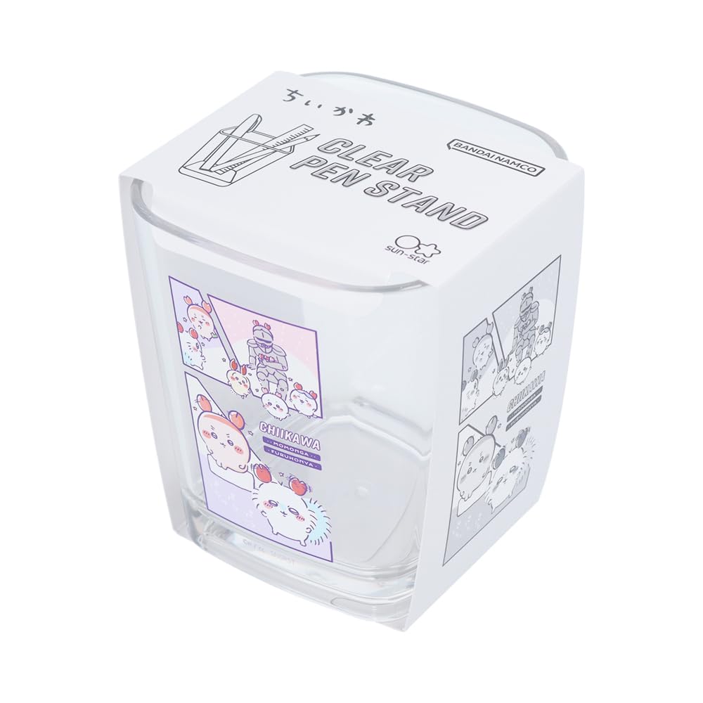 Stationery Chiikawa Pen Clear Comic Scene S2404168 Sun-Star Stand, Material, Crab,