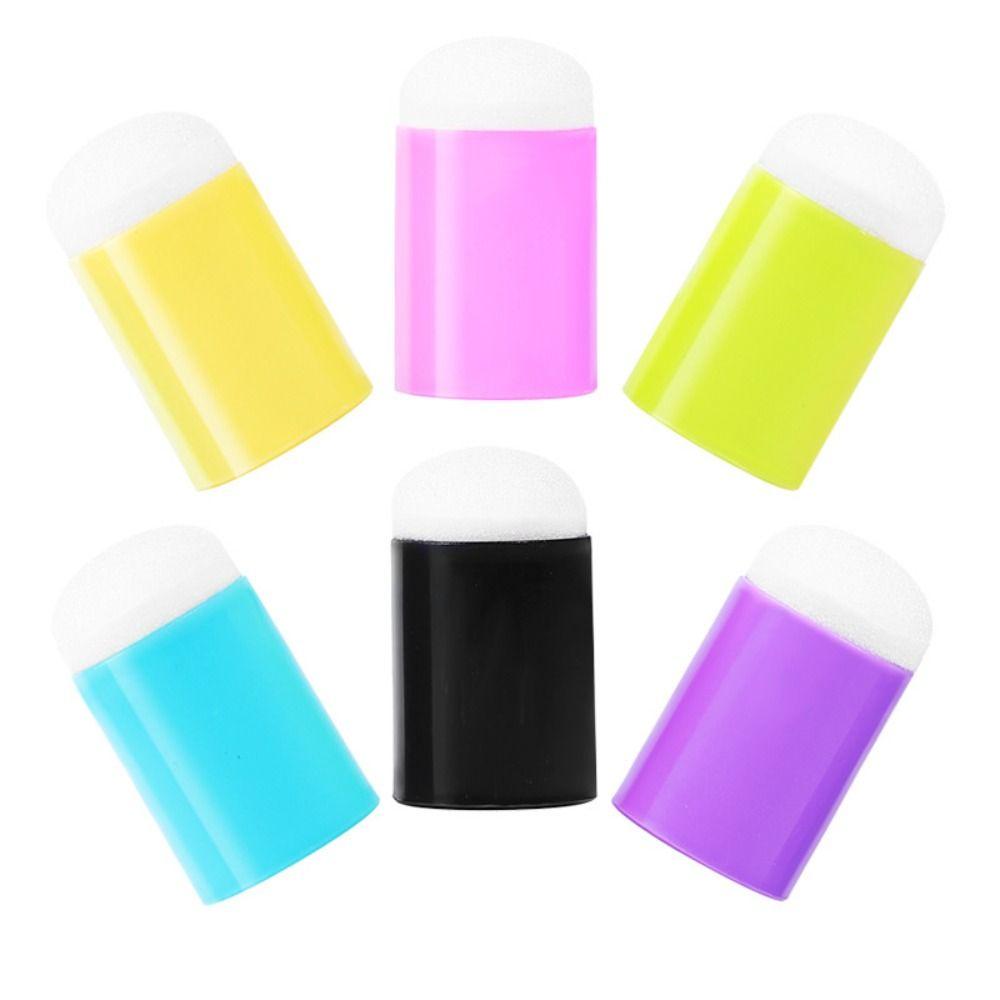 30pcs DIY Dauber Sponge Craft Painting Finger Cot Multi-function Finger Painting Sponge  Drawing