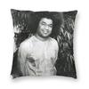 Sathya Sai Baba Stehend Kissenbezug Polyester Leinen Samt Muster Reißverschluss Dekorative Kissenhülle Heimkissenbezug