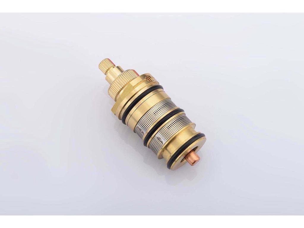 Intelligent Solar Thermostatic Valve: Quick-Adjust Hot & Cold Faucet with Hand Wheel