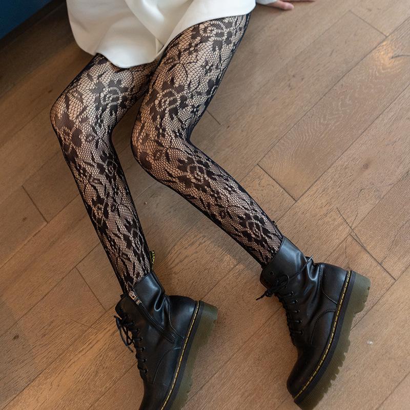 Spring & Summer Sexy Lolita Lace Fishnet Pantyhose for Women