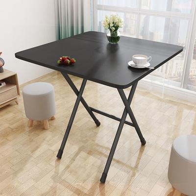 Writing Desk Foldable Dinner Table Square Solid MDF 4 Persons Study Home Office Computer Improvement