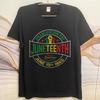 Hiphop For Man Summer tshirt Emancipation Day Juneteenth Black American Freedom June 19th 1865 Short Sleeve New Arrived O Neck