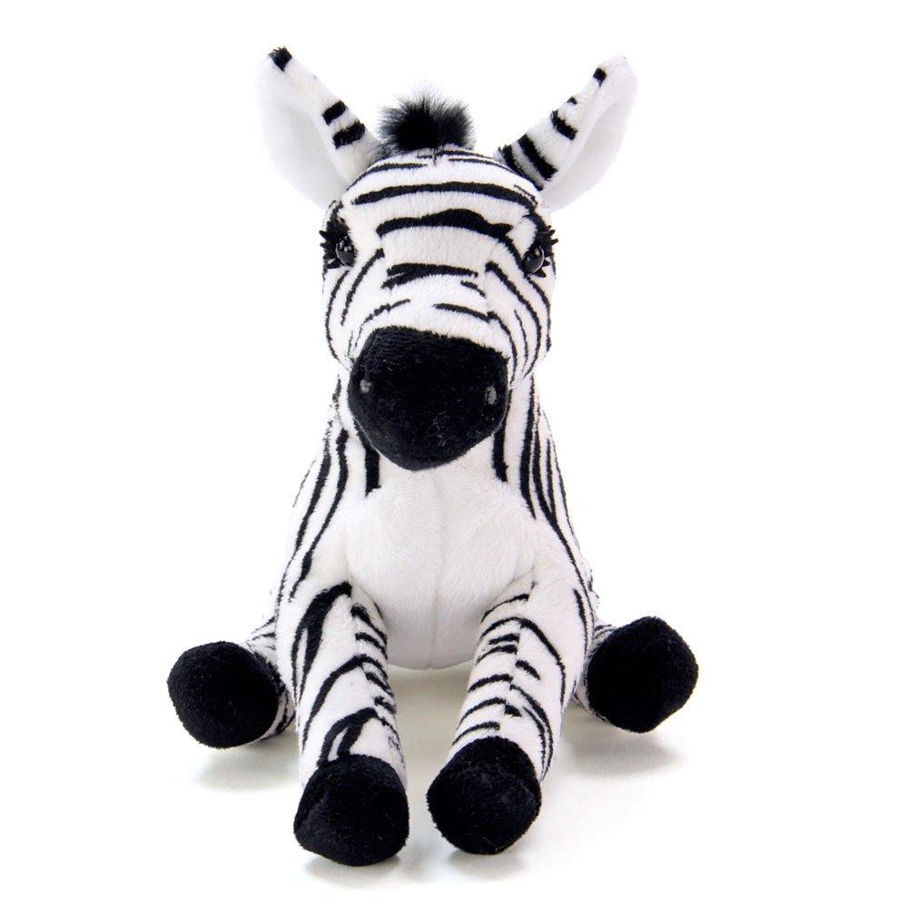 

Carolata Zebra Plush Animal Series Soft Realistic Toy Doll Gift Present Birthday Christmas Present (Sitting / Touch) (Twice Tested) /