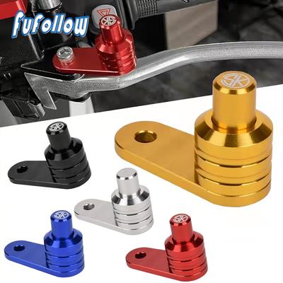 For SYM FIDDLE4 FIDDLE3 Fiddle 4 3 FNX150 RX150 Motorcycle Accessories CNC Brake Lever Parking Button Semi-automatic Lock