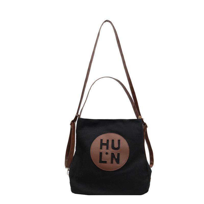 2025 new niche design commuting beautiful fashion shoulder tote bag simple foreign style underarm letter tote bag